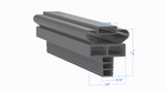 INGSK1020, IN-GSK1020 by Strivide, Magnetic Gasket 15 5/8 x 24 1/4 Compatible with Randell INGSK1020, IN-GSK1020