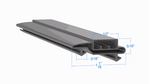 20-11389-0001 by Strivide, Magnetic Gasket 21 3/4 x 50 3/4 Compatible with Anthony Aftermarket 20-11389-0001