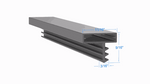 25566-1075,255661075 by Strivide, Magnetic Gasket 32 1/4 x 78 3/4 Compatible with Kolpak 25566-1075,255661075