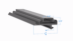 Strivide, Magnetic Gasket 27 1/4 x 70 Compatible with Anthony Aftermarket