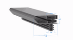 RL-5U Hussmann PART# 428563 by Strivide 29 3/4 x 65 1/4 Compatible with Hussmann 428563