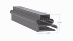 Strivide, Magnetic Gasket 20 5/8 x 21 1/4 Compatible with Delfield