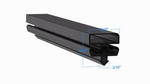 SHR3-G Delfield PART# 1701292 by Strivide 24 3/4 x 59 Compatible with Delfield 1701292