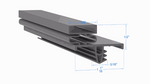 VRR2S Delfield PART# 1701318 by Strivide 24 1/4 x 60 7/8 Compatible with Delfield 1701318