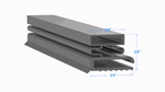 Strivide, Magnetic Gasket 31 1/4 x 73 1/4 Compatible with Nor-Lake