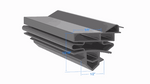 STR1F-1G True PART# 966067 by Strivide 22 3/4 x 59 3/4 Compatible with True 966067