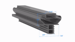 18699PTB Delfield PART# 1701192,170-1192 by Strivide 10 3/4 x 24 7/8 Compatible with Delfield 1701192,170-1192