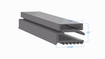 1AHF232W8 Traulsen PART# SER-04505-00, 4505 by Strivide 23 1/2 x 59 1/2 Compatible with Traulsen SER-04505-00, 4505