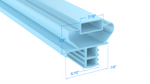 F15SC72N Delfield PART# 1701184,170-1184 by Strivide 21 7/8 x 24 Compatible with Delfield 1701184,170-1184