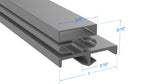 Strivide, Magnetic Gasket 35 3/4 x 79 3/4 Compatible with American Panel
