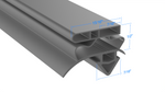 GDM-35 True PART# 811134 by Strivide 19 3/8 x 54 1/4 Compatible with True 811134