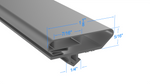 02-14160-2017 by Strivide, Magnetic Gasket 26 x 70 3/4 Compatible with Anthony Aftermarket 02-14160-2017