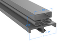 341-60050-00 by Strivide, Magnetic Gasket 22 1/2 x 22 5/8 Compatible with Traulsen 341-60050-00
