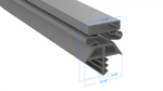22527-1075, 53315-2565 by Strivide, Magnetic Gasket 38 3/8 x 78 Compatible with Vollrath 22527-1075, 53315-2565