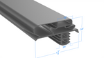 1708809 by Strivide, Magnetic Gasket 25-3/4 x 28-3/8 Compatible with Delfield 1708809