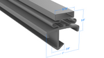 9A-1010 by Strivide, Magnetic Gasket 26 3/8 x 77 Compatible with American Panel 9A-1010